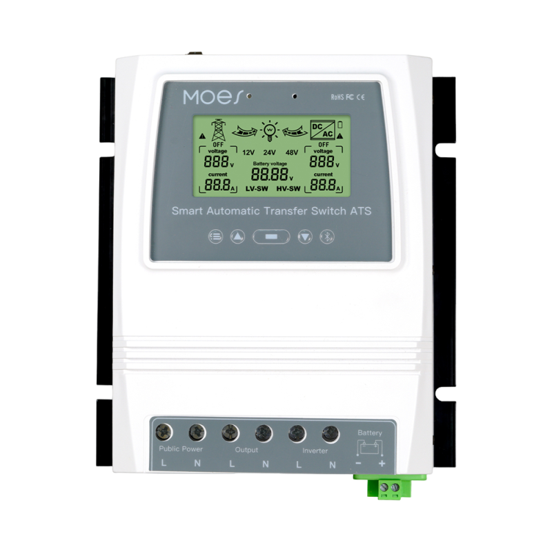 16KW 80A Bluetooth Smart Dual Power Automatic Transfer Switch