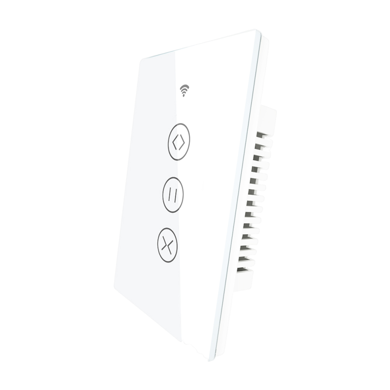 Moes WiFi RF433 Smart Touch Panel Curtains Roller Blinds and Shutters  Switch with Backlight, Compatible with Wireless Remote, Smart Life and Tuya App
